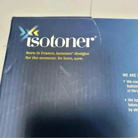 Isotoner Men’s Comfortable Brown Rubber Sole Warm Slippers Size Large 9.5-10.5 - Picture 8 of 10